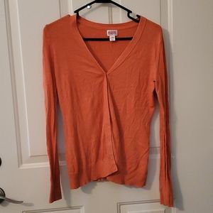Orange Cardigan